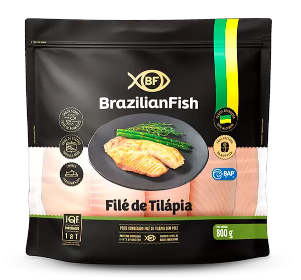 Filé de Tilápia 800g
